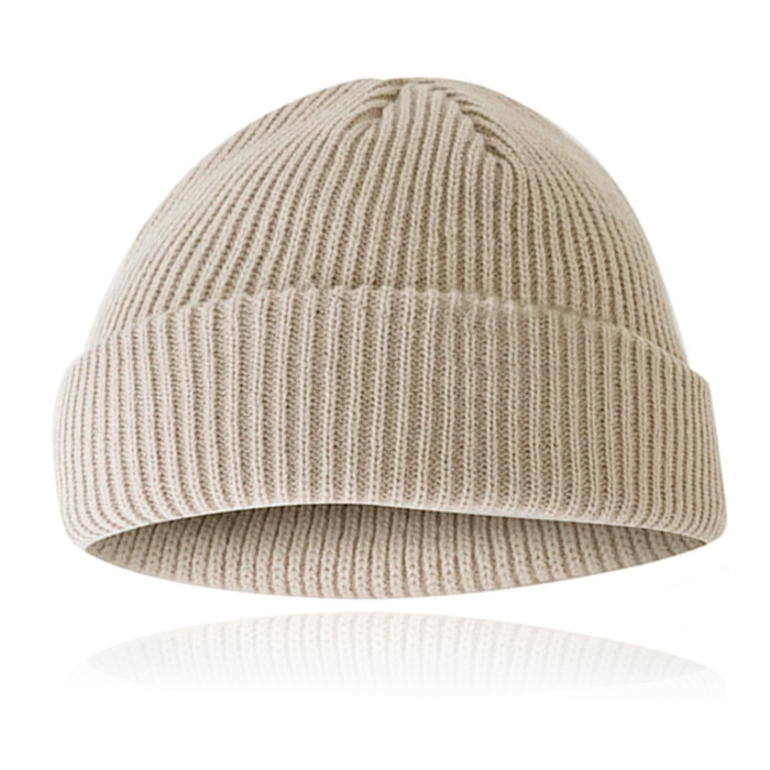 LGT JWLS Korte Beanie Rond Model Beige