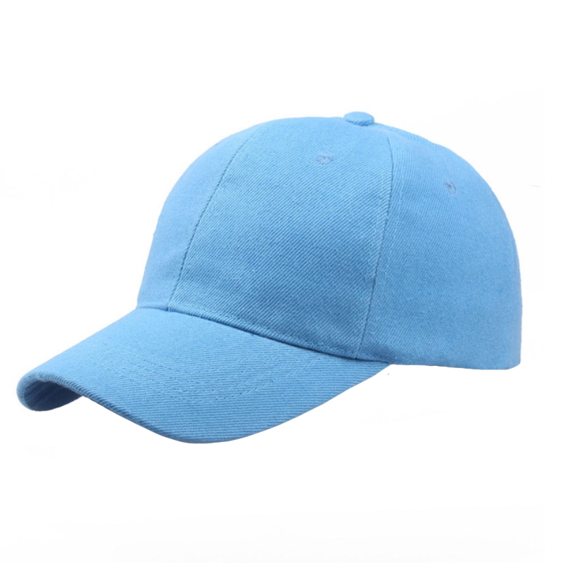 LGT JWLS Effen Baseball Cap van 100 Katoen Licht Blauw