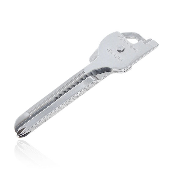 Multifunctionele Sleutelhanger Key Silver